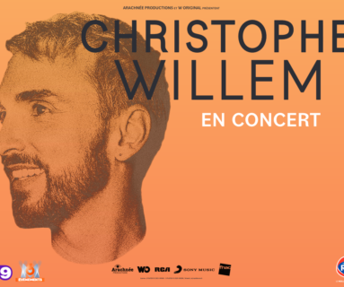 Christophe Willem en concert à Flers vendredi 21 avril