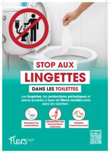 Stop aux lingettes dans les toilettes - Territoires vendômois