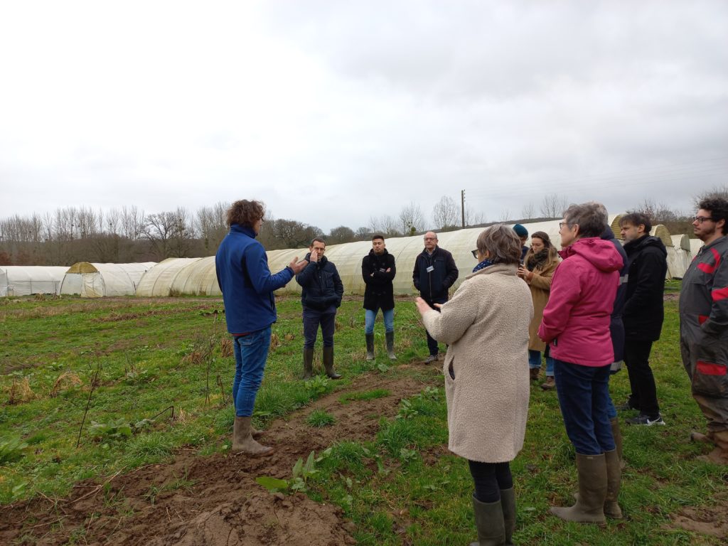 Rallye Bio Flers Agglo - Visite de la ferme Autour du Potager à Notre-Dame-du-Rocher /photo 2 Bio en Normandie