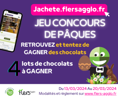 Commerce : des chocolats à gagner avec Jachete.flersagglo.fr