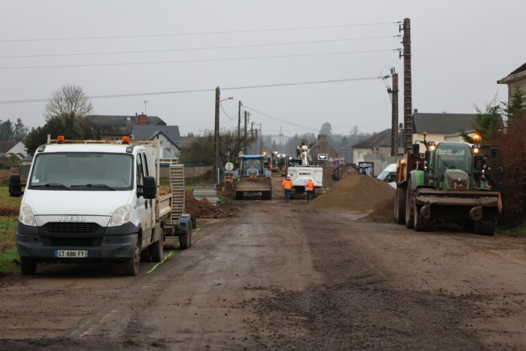 2024.12.17 Travaux entrée de ville La Selle-la-Forge Enedis TE61 (2)