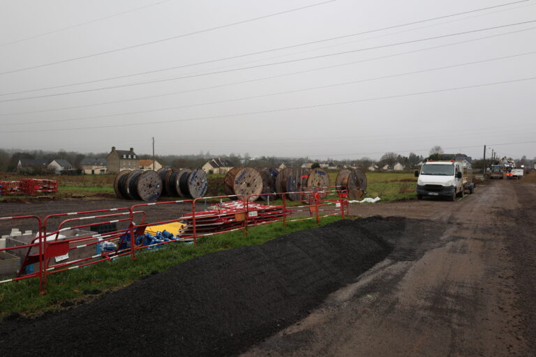 2024.12.17 Travaux entrée de ville La Selle-la-Forge Enedis TE61 (4)