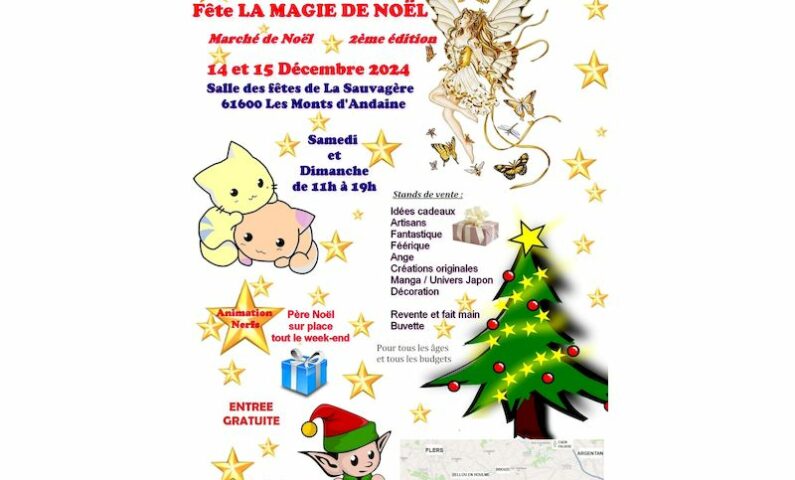 Affiche Draco neko – Noël Sauvagère 2024