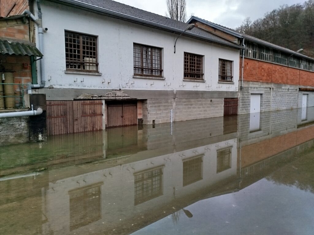 Inondations à Cahan - Le Rocray - janvier 2025