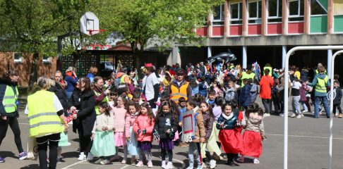 L'école Morin-La Fontaine dans le quartier Saint-Sauveur.